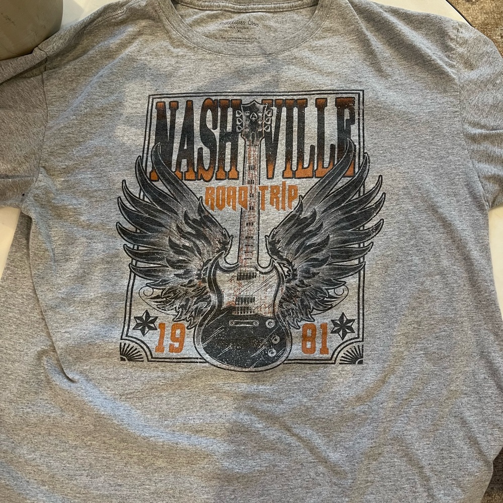 Rebellious One Heather Gray Tee
